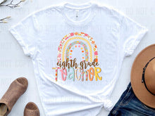 Load image into Gallery viewer, Boho Rainbow Grades Teacher TRANSFER