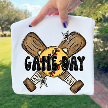 Load image into Gallery viewer, Baseball Softball Game Day DROPDOWN TRANSFER CSD MAR 26