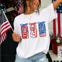 Load image into Gallery viewer, Patriotic Can Drinks DROPDOWN TRANSFER PARJO MAY 26