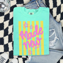 Load image into Gallery viewer, Made New Pink Yellow Stripes TRANSFER TCC ET MAR 26