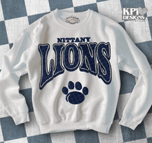 Load image into Gallery viewer, Football Team Faux Patch & Stitch Dropdown TRANSFER KPI