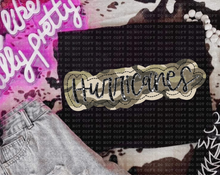 Load image into Gallery viewer, Camo Faux Applique Teams DROPDOWN TRANSFER ECHT JUNE