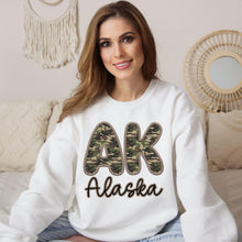 Load image into Gallery viewer, Bubble Camo Faux Embroidery States DTF TRANSFER