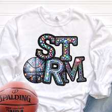Load image into Gallery viewer, Rhinestone Basketball Mascots DROPDOWN TRANSFER CSD