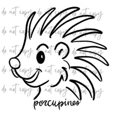 Load image into Gallery viewer, Doodle Single Color Mascots Dropdown TRANSFER