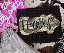 Load image into Gallery viewer, Camo Faux Applique Teams DROPDOWN TRANSFER ECHT JUNE