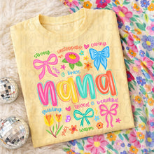 Load image into Gallery viewer, Doodle Floral Bows Collages Titles DROPDOWN TRANSFER UAC APR 26