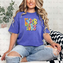 Load image into Gallery viewer, Bright Stripe Mascot Dropdown TRANSFER