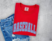 Load image into Gallery viewer, Baseball Blue Polka Arch Lace TRANSFER TCC ET MAR 26