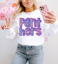 Load image into Gallery viewer, Pink And Purple Glam Mascot Dropdown TRANSFER CAP
