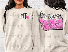 Load image into Gallery viewer, Floral Whimsy States With Pocket(ALL 50 STATES AVAILABLE) OPTION TRANSFER BIA