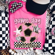 Load image into Gallery viewer, Game Day Mama Pink Star Checker DROPDOWN TRANSFER DWS MAR 26