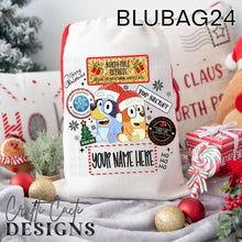 Load image into Gallery viewer, Santa Sacks Faux Embroidery CUSTOMIZED DTF DROPDOWN Transfer CCD