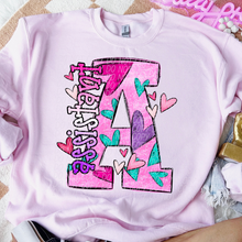 Load image into Gallery viewer, Valentines Careers Polka Letters DROPDOWN TRANSFER CSD JAN 26