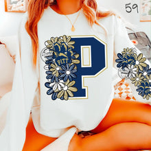 Load image into Gallery viewer, Floral Skulls And Letters Sports Team With Sleeve TRANSFER MMD