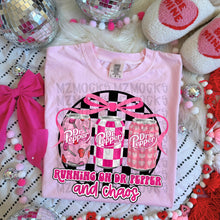 Load image into Gallery viewer, Pink Themed Running On Drink & Chaos DROPDOWN TRANSFER MZM JAN 26