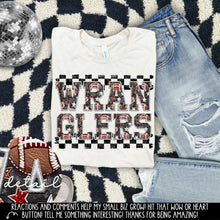 Load image into Gallery viewer, Football Faux Embroidery Checkered Mascots DROPDOWN TRANSFER CAP 24