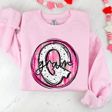 Load image into Gallery viewer, Pink Brush Dalmatian Valentine Names DROPDOWN TRANSFER SDD