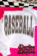 Load image into Gallery viewer, Leopard or Camo Varsity Distressed Sports DROPDOWN TRANSFER DMD FEB 26