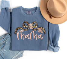 Load image into Gallery viewer, Leopard Bow Floral Name TRANSFER BIA JAN