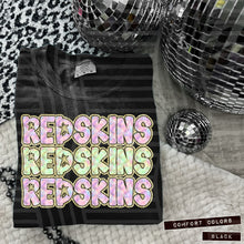 Load image into Gallery viewer, Iridescent Leopard Stacked Mascot Dropdown TRANSFER CAP MAY