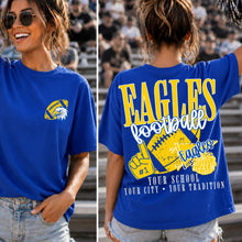 Load image into Gallery viewer, Sports School Spirit With Mascot Pocket Customized DROPDOWN DTF TRANSFER PARJO