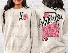 Load image into Gallery viewer, Floral Whimsy States With Pocket(ALL 50 STATES AVAILABLE) OPTION TRANSFER BIA