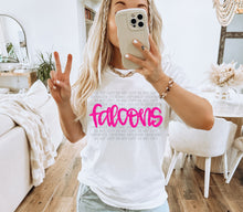 Load image into Gallery viewer, Pink Handlettering Mascot Dropdown TRANSFER CAP FEB 25