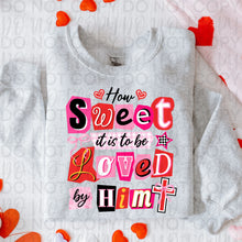 Load image into Gallery viewer, How Sweet It Is To Be Loved By Him Magazine Cutouts TRANSFER UAC JAN 26