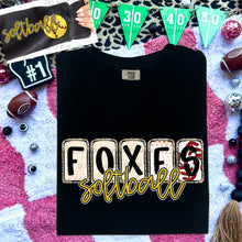 Load image into Gallery viewer, Softball Boxes Letters Mascots With SLEEVE OPTION TRANSFER CAP JAN