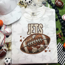 Load image into Gallery viewer, Neutral Football Faux Embroidery Mascot DROPDOWN TRANSFER HMWK 24