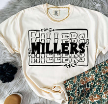 Load image into Gallery viewer, Stacked Mascots With Leopard Frame Dropdown TRANSFER BIA 25