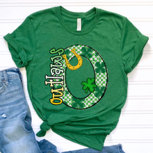 Load image into Gallery viewer, St Patrick’s Day Checkered Mascots DROPDOWN TRANSFER CSD JAN 26