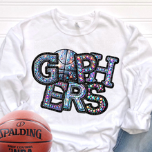 Load image into Gallery viewer, Rhinestone Basketball Mascots DROPDOWN TRANSFER CSD