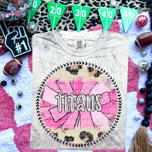 Load image into Gallery viewer, Leopard Cheer Background Mascot Dropdown TRANSFER CAP FEB