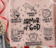 Load image into Gallery viewer, Armor Of God Collage COLOR DROPDOWN TRANSFER ET FEB 26