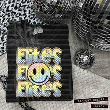 Load image into Gallery viewer, Rainbow Checker Happy Stacked Mascots Dropdown TRANSFER CAP JUNE 25