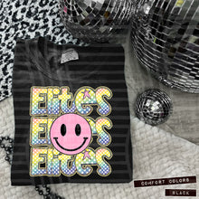 Load image into Gallery viewer, Rainbow Checker Pink Happy Stacked Mascots Dropdown TRANSFER CAP JUNE 25