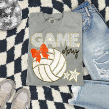Load image into Gallery viewer, Dalmatian Game Day Volleyball With Bow DROPDOWN TRANSFER CAP FEB