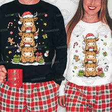 Load image into Gallery viewer, Highland Christmas Stacked TRANSFER ET OCT 25