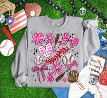 Load image into Gallery viewer, Play Ball Baseball Collage DROPDOWN TRANSFER BIA