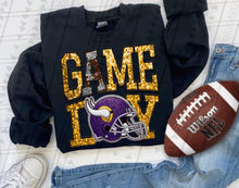 Load image into Gallery viewer, Game Day Team Helmet Faux Embroidery DROPDOWN TRANSFER TGG