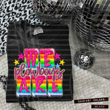 Load image into Gallery viewer, We Are Rainbow Stripes Mascot Dropdown TRANSFER CAP MAY