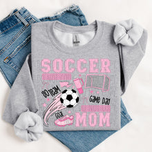 Load image into Gallery viewer, Pink Sports Mom Checkers DROPDOWN TRANSFER SWD MAY