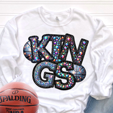 Load image into Gallery viewer, Rhinestone Basketball Mascots DROPDOWN TRANSFER CSD