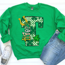 Load image into Gallery viewer, St Patrick’s Day Checkered Mascots DROPDOWN TRANSFER CSD JAN 26