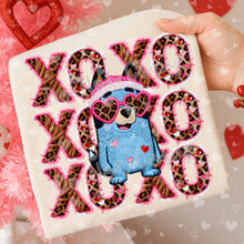 Load image into Gallery viewer, XOXO Faux Leopard Pink Dropdown TRANSFER VIRGO DEC 25