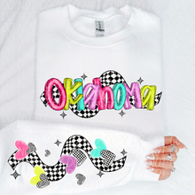 Load image into Gallery viewer, Bright Checkered States(All 50 states available) DTF TRANSFER