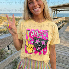 Load image into Gallery viewer, Go Preppy Pink Mascot TRANSFER GGD DROPDOWN TRANSFER MAY 26