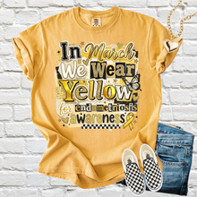 Load image into Gallery viewer, In March We Wear Color Awareness DROPDOWN TRANSFER PARJO MAR 26